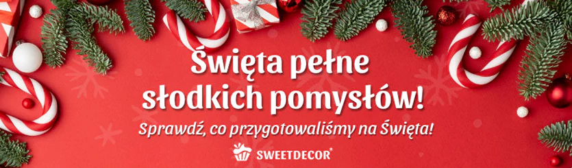 Ozdoby cukiernicze na Święta Boże Narodzenie