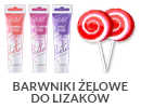 barwniki żelowe do lizaków