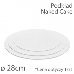 Podkład do tortu piętrowego NAKED CAKE śr. 28cm