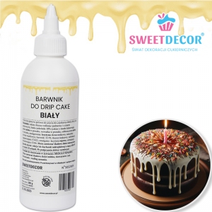 Polewa do oblewania - Drip Biały 180g