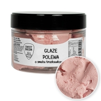 Polewa Glaze - o smaku truskawkowym - 250g