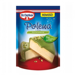 Polewa o smaku pistacjowym