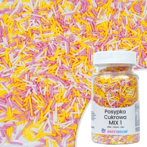 Posypka cukrowa - kolorowa MIX 1 - 70g