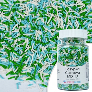 Posypka cukrowa - kolorowa MIX 10 - 70g