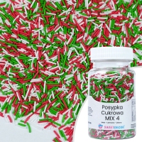 Posypka cukrowa - kolorowa MIX 4 - 70g