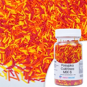 Posypka cukrowa - kolorowa MIX 6 - 70g