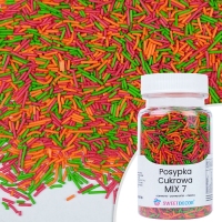 Posypka cukrowa - kolorowa MIX 7 - 70g