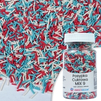 Posypka cukrowa - kolorowa MIX 9 - 70g