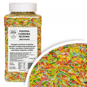 Posypka cukrowa tęczowa - 900g