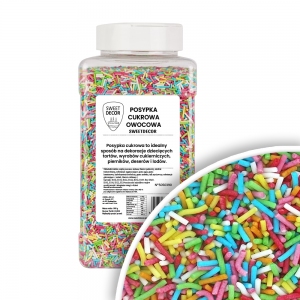 Posypka kolorowa mix - 900g - PET