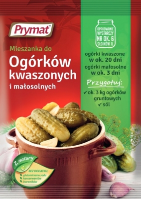 PRYMAT - miesz. do ogórków kwaszonych i małosolnych 40g