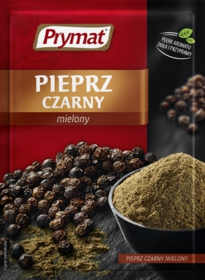 PRYMAT - pieprz czarny mielony 20g