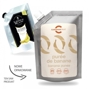 Puree owocowe - banan 1kg - KRÓTKA DATA: 16.09.2026