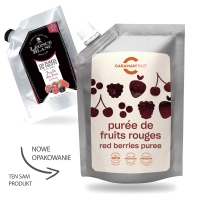 Puree owocowe - mix czerwonych owoców 1kg