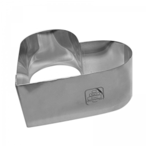Rant metalowy Serce 13cm x 11cm