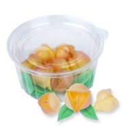 Róże klasyczne cieniowane herbaciane- zestaw dekoracji waflowych