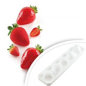 Silikomart Forma silikonowa Fragola 120 - Tuskawka