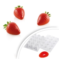 Silikomart Forma silikonowa Fragola 30 - Tuskawka
