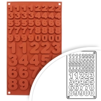 Silikomart Forma silikonowa LITERY 260x160mm
