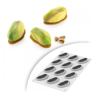 Silikomart Forma silikonowa pistacchio Pistacja (62x35mm h25mm)