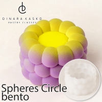 Silikonowa Forma  - Dinara Kasko - Spheres Circle Bento (sferyczny okrąg)