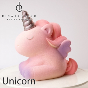 Silikonowa Forma - Dinara Kasko - Unicorn (Jednorożec)