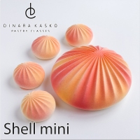 Silikonowa Forma do pieczenia - Dinara Kasko Hand Made - Shell Mini