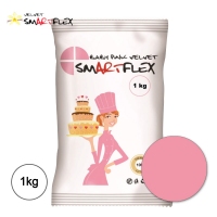 Smartflex - Lukier Plastyczny Velvet - Baby Pink - 1kg - Waniliowy