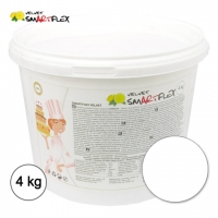 Smartflex - Lukier Plastyczny Velvet - Biały -  4kg - Cytrynowy
