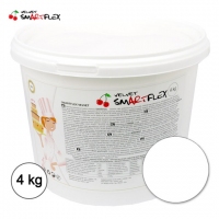 Smartflex - Lukier Plastyczny Velvet - Biały - 4kg - Wiśniowy
