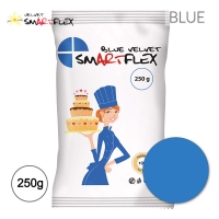 Smartflex - Lukier Plastyczny Velvet - Blue - 0,25kg - Waniliowy