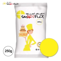 Smartflex - Lukier Plastyczny Velvet - Yellow - 0,25kg - Waniliowy