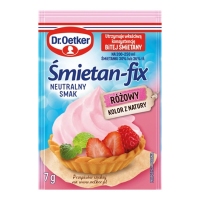 Śmietan-Fix 7g - Dr. Oetker - Różowy