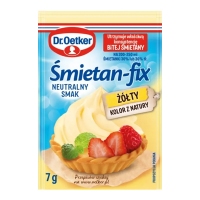 Śmietan-Fix 7g - Dr. Oetker - Żółty