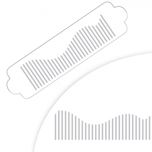 Szablon na bok tortu - 235x70 mm