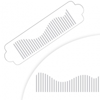 Szablon na bok tortu - 235x70 mm