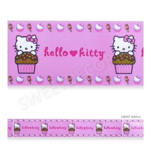 Taśma na bok - 1m - Hello Kitty - 05