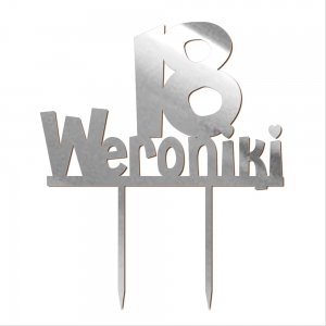 Topper - 18-stka z imieniem (060LS)