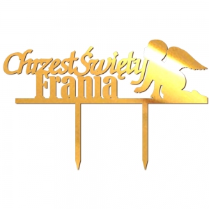 Topper - Chrzest Święty z bobasem (024LZ)