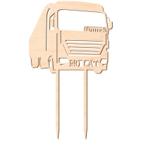 Topper - Ciężarówka - wiek + imię (085S)