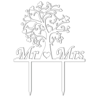 Topper - Drzewo Mr. Mrs. (003B)