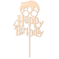 Topper - Happy Birthday - Czarodziejski topper (200)