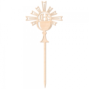 Topper - Kielich IHS z promieniami (287S)