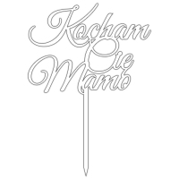 Topper - Kocham Cię Mamo (247B)