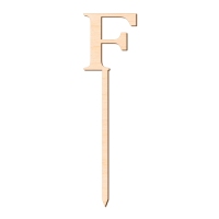 Topper -  Literka  F  (FLS)