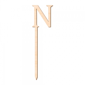 Topper -  Literka  N  (NLS)