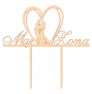 Topper - Mąż&Żona z sercem (285S)