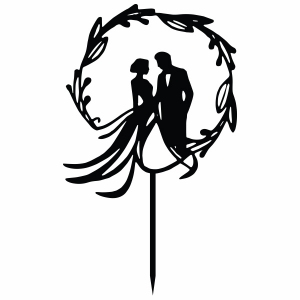 Topper - Młoda Para w Wianku (299C)