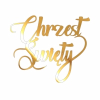 Topper na bok tortu - Chrzest Święty (254LZ)