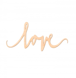 Topper na bok tortu - Love pisane - (251S)